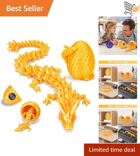 12in printed dragon egg - 3d,