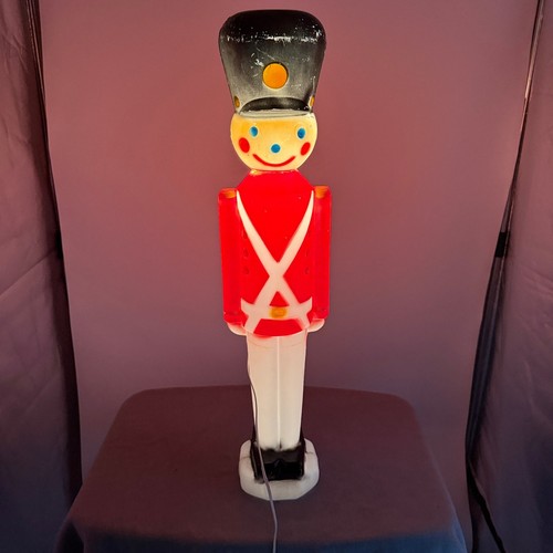 Vintage christmas toy soldier - toy,