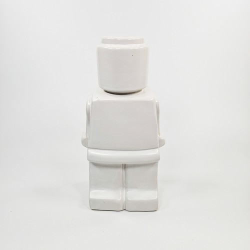 White ceramic brick - ceramic, man